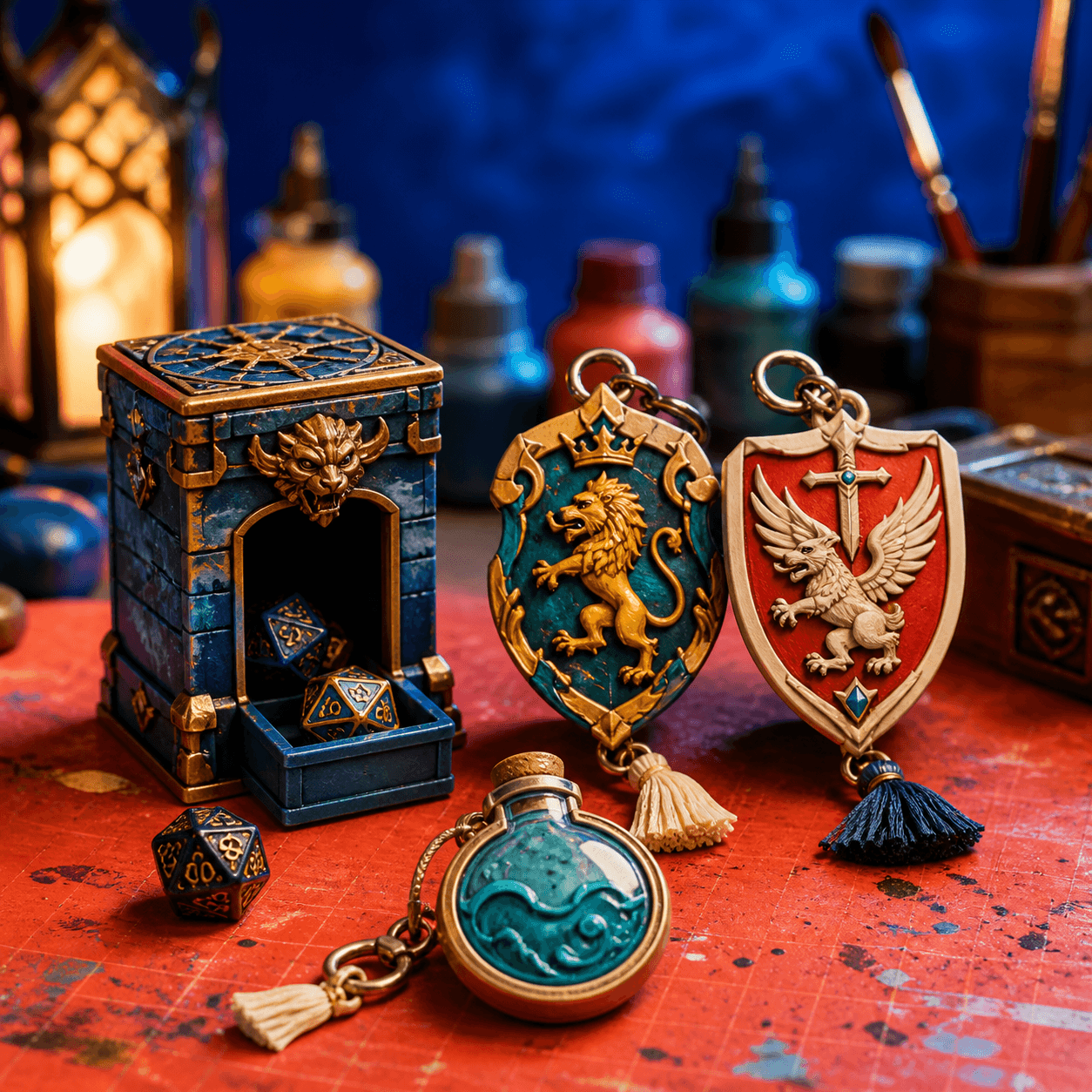 Portachiavi personalizzati stampati in 3D / Personalised 3D printed keychains